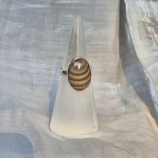 Polish flint ring 6