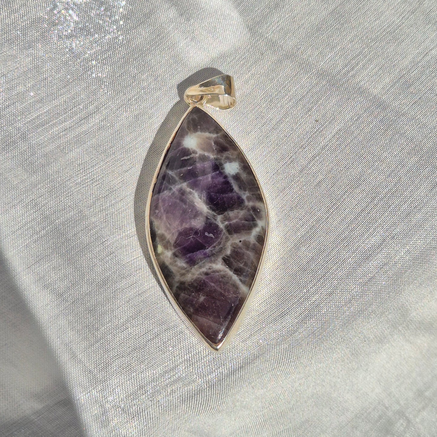 Spurrite necklace 2 (Mexico)