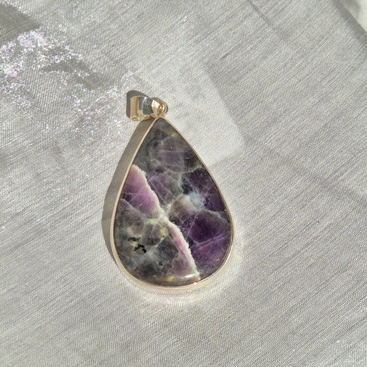 Spurrite necklace 3 (Mexico)