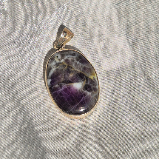 Spurrite necklace 7 (Mexico)