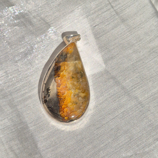 Golden healer / pyrite mix necklace 2 (India)