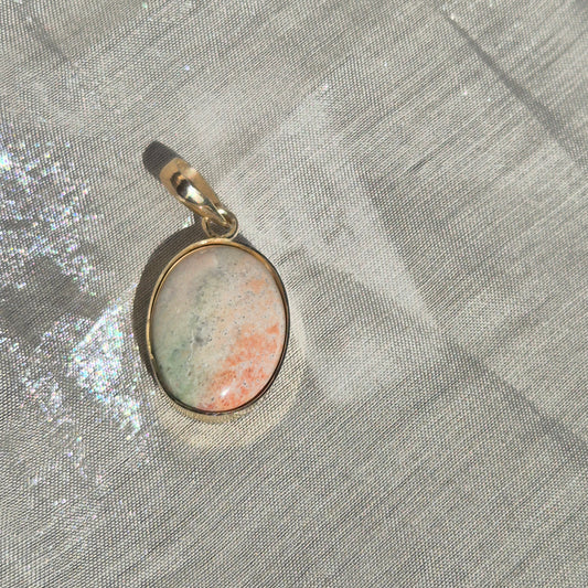 Unicorn jaspis necklace 1