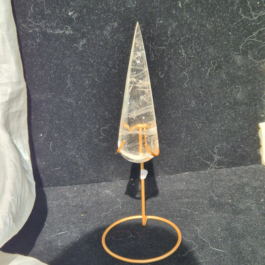 Clear quarts "stabby" on stand 5