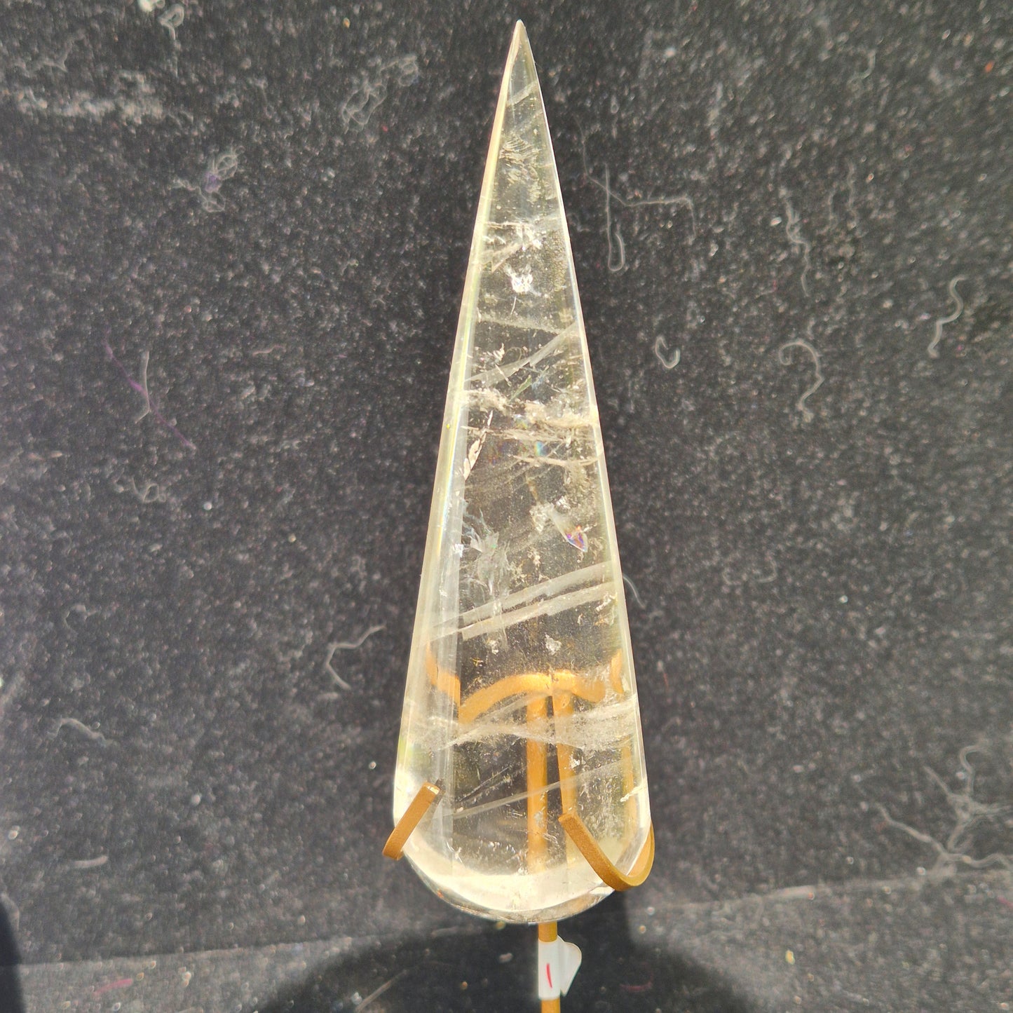 Clear quarts "stabby" on stand 5