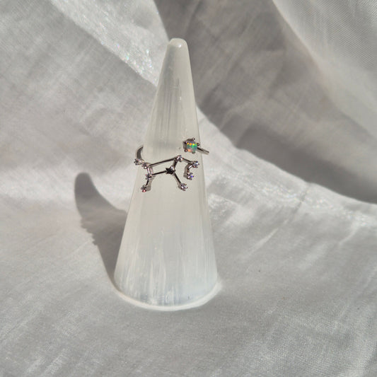 Opal ring Virgo