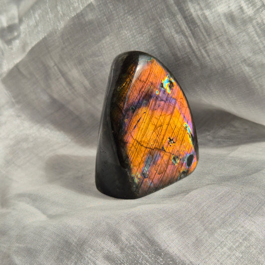 Dark labradorite freeform 6