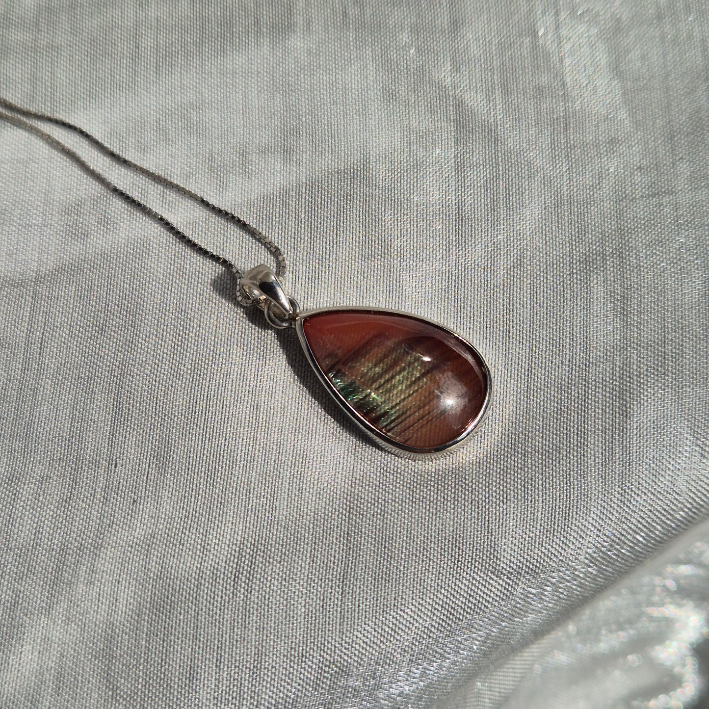 Andesine pendant