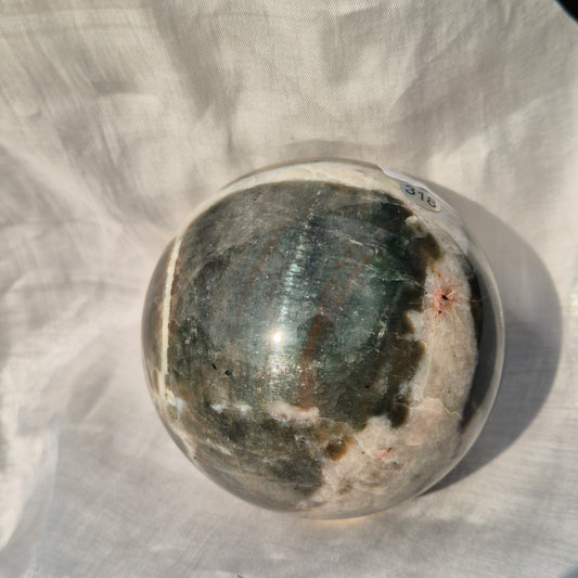 Polarity moonstone sphere