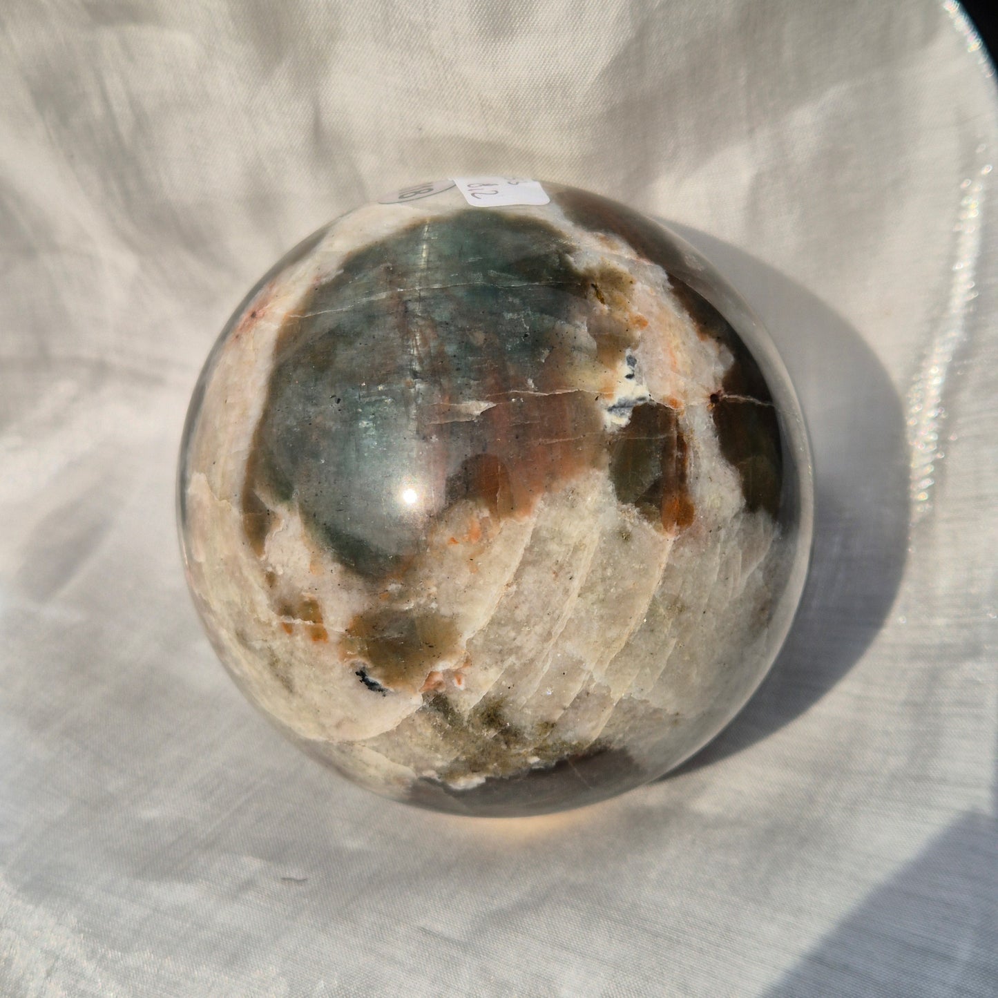 Polarity moonstone sphere