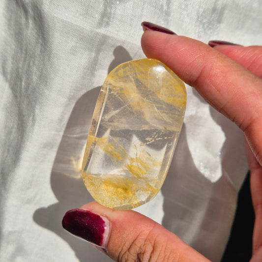 Golden healer palmstone 55