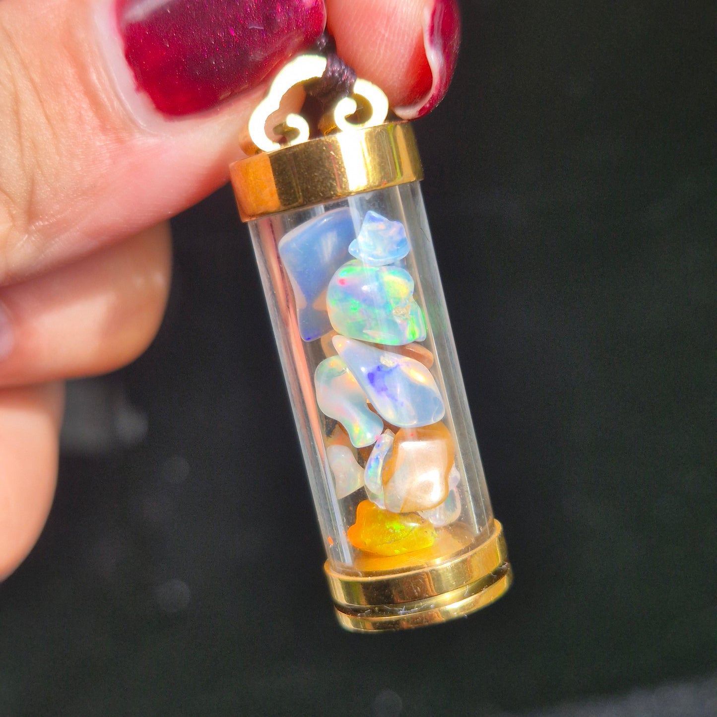 Opal necklace 1