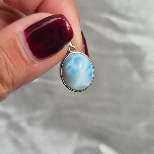Larimar necklace 3
