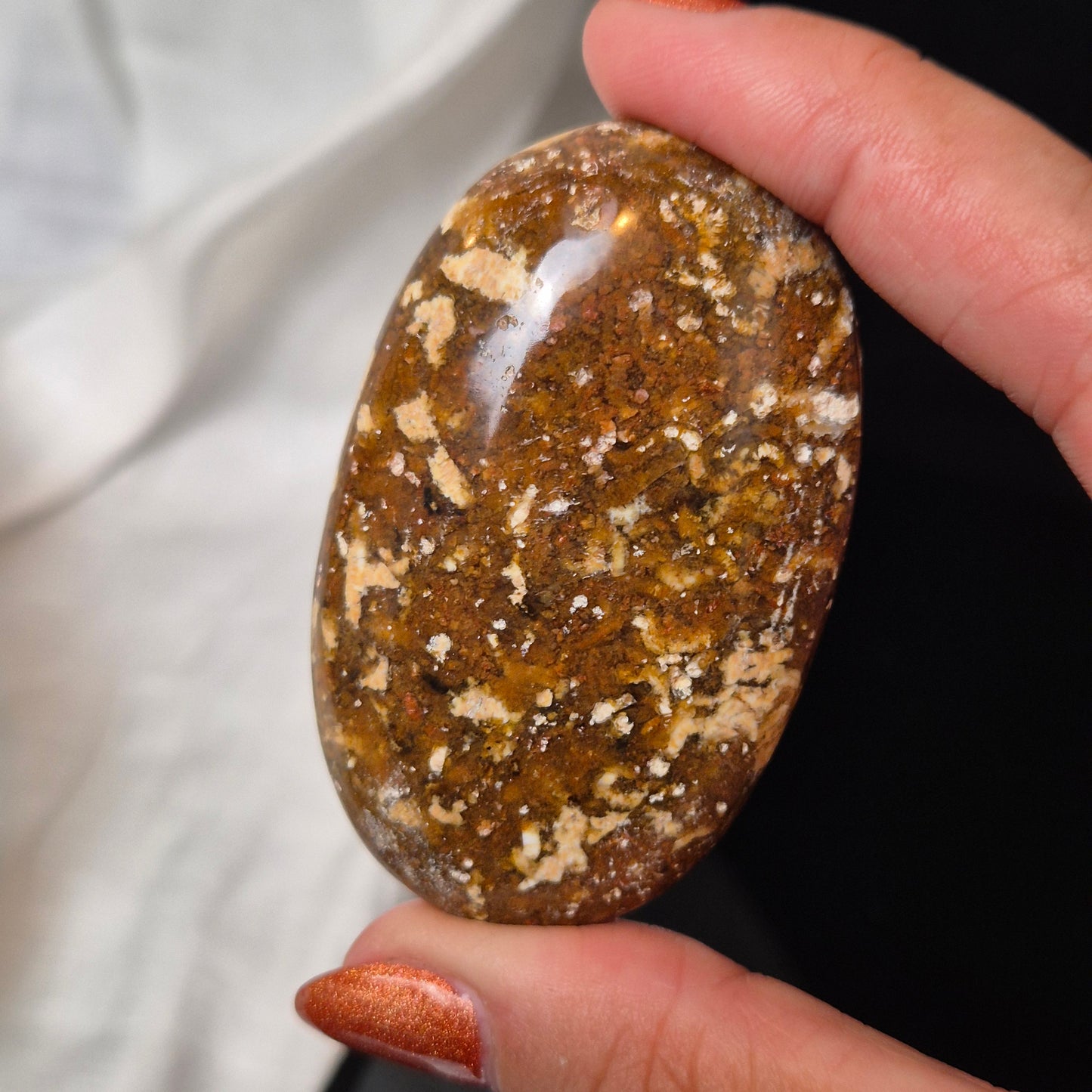 Boram agate palmstone 25 (Indonesia)
