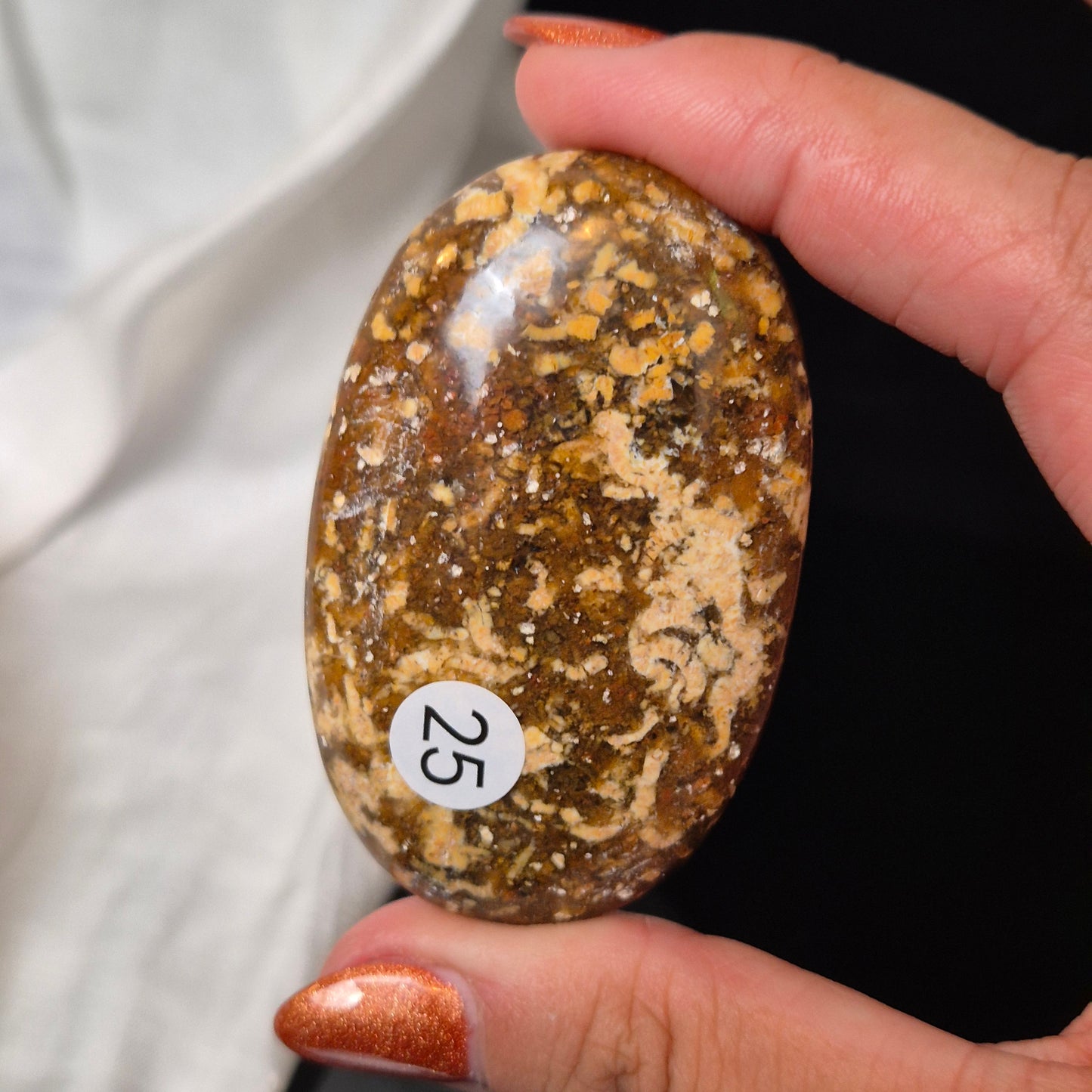 Boram agate palmstone 25 (Indonesia)