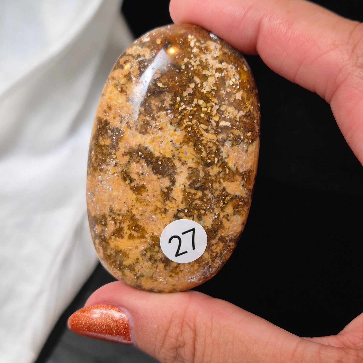 Boram agate palmstone 27 (Indonesia)