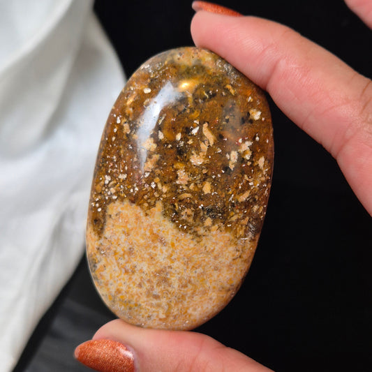 Boram agate palmstone 28 (Indonesie)