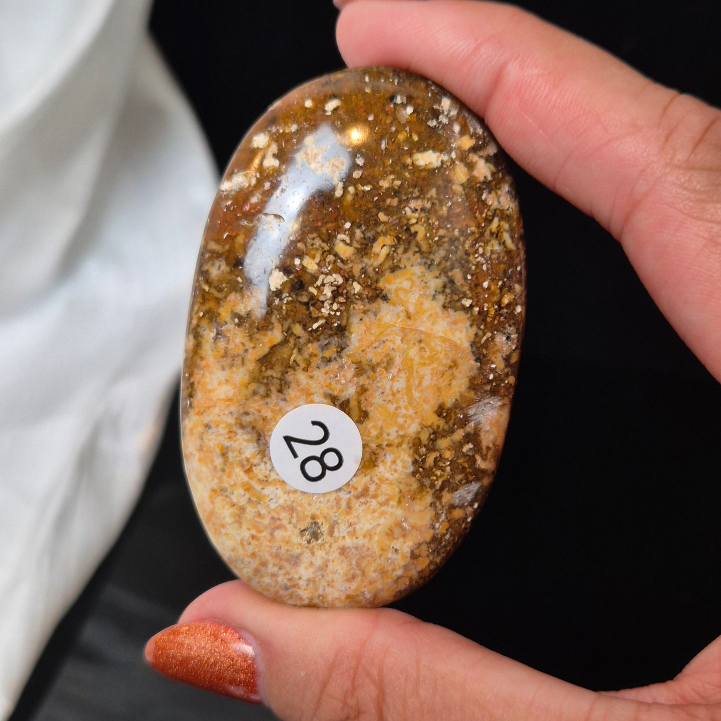 Boram agate palmstone 28 (Indonesie)