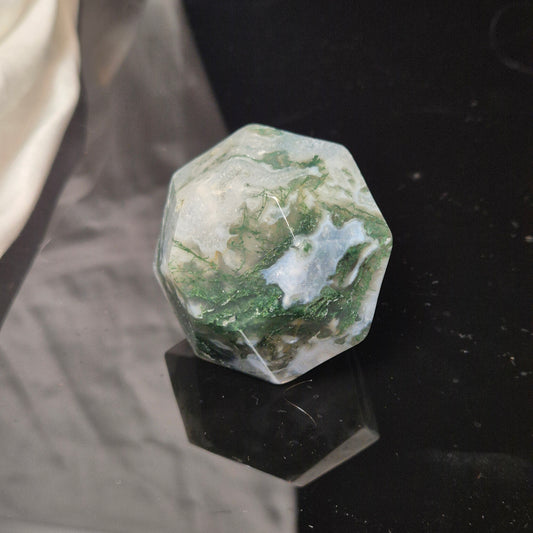 Moss agate diamond 2