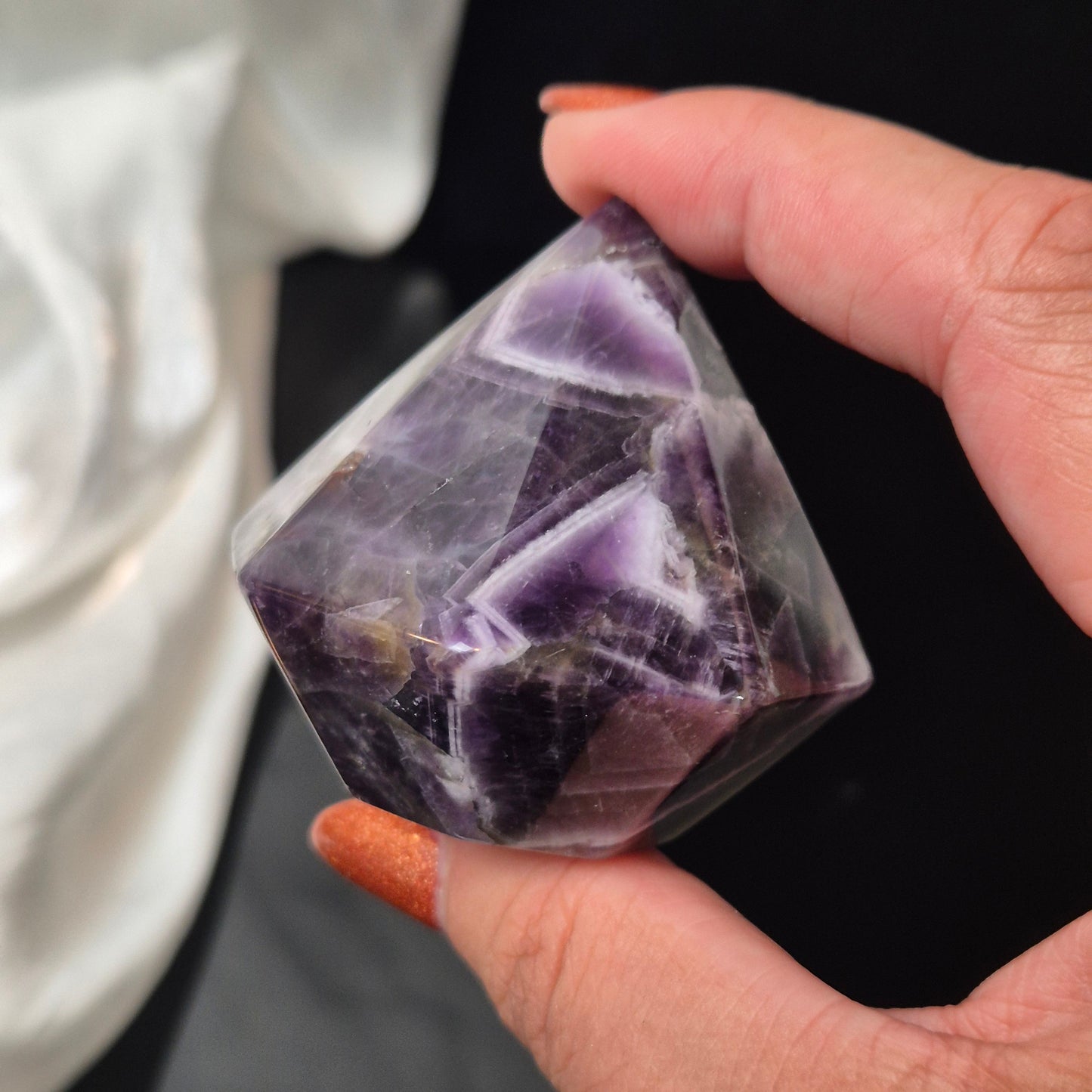 Chevron amethist diamond 6
