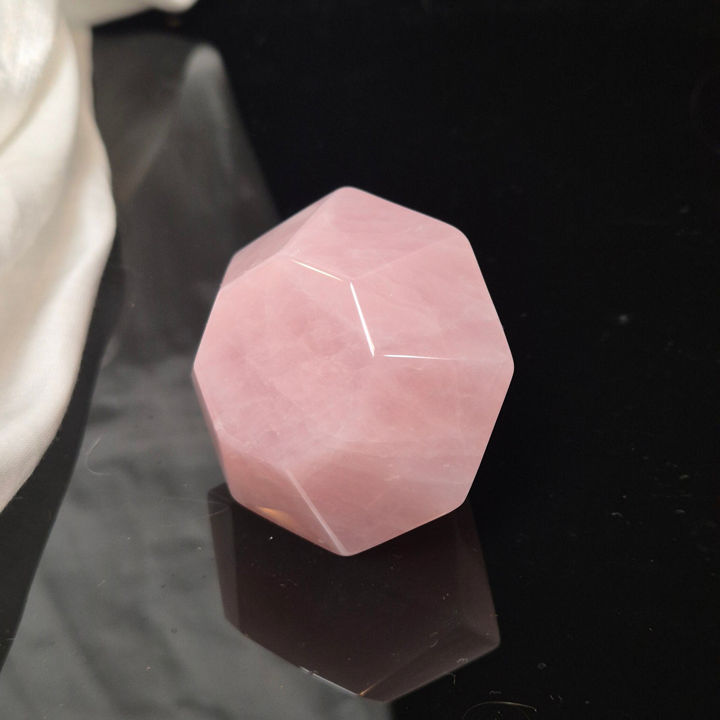 Rosequarts diamond 8