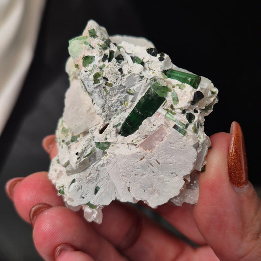 Tourmaline on matrix 3