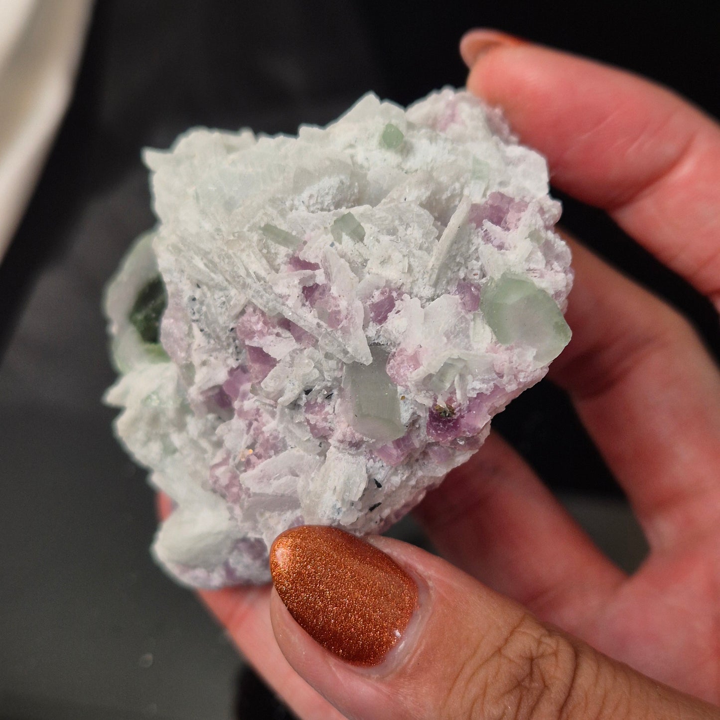 Tourmaline on matrix 4