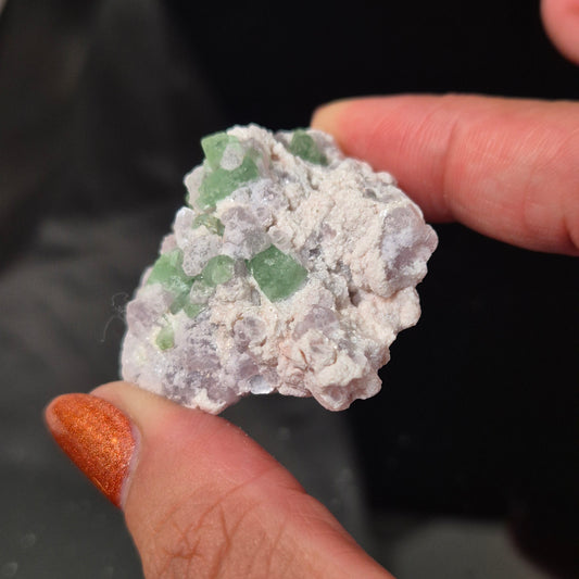 Tourmaline on matrix 9