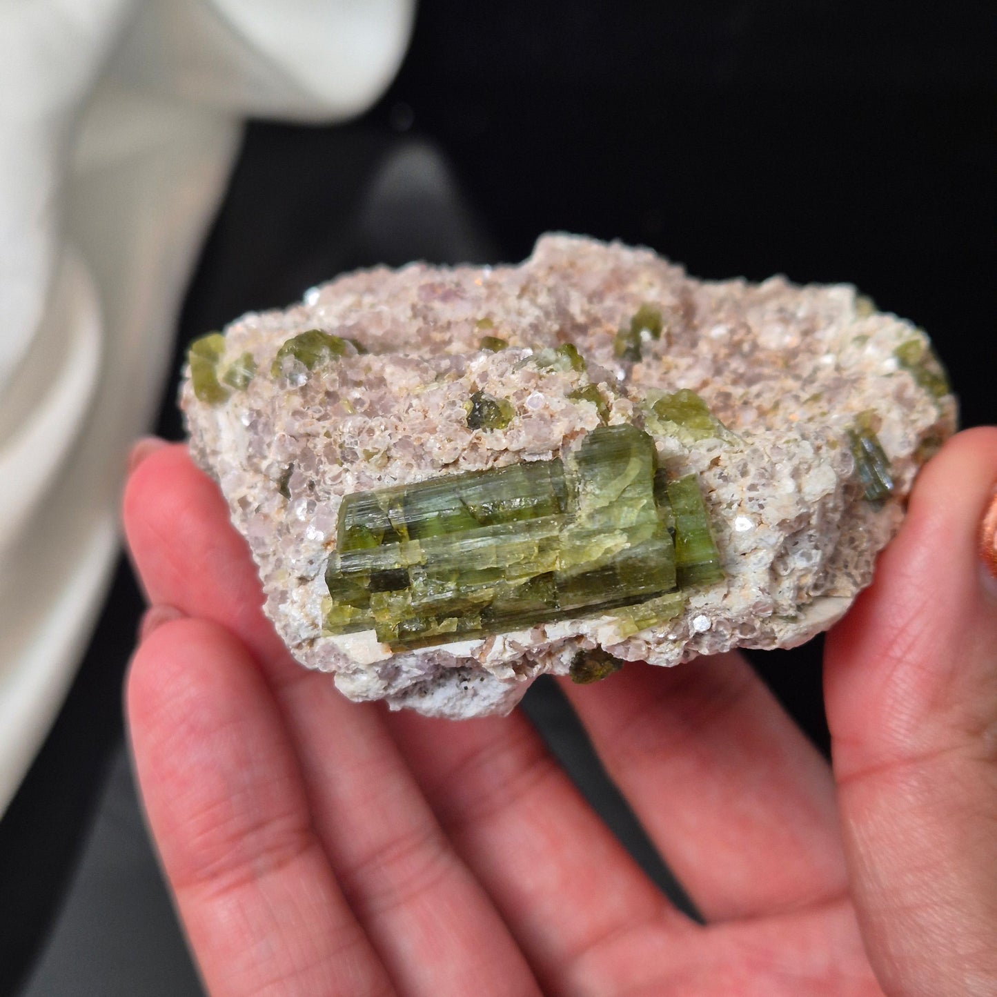 Tourmaline on matrix 2
