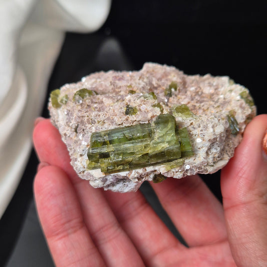 Tourmaline on matrix 2