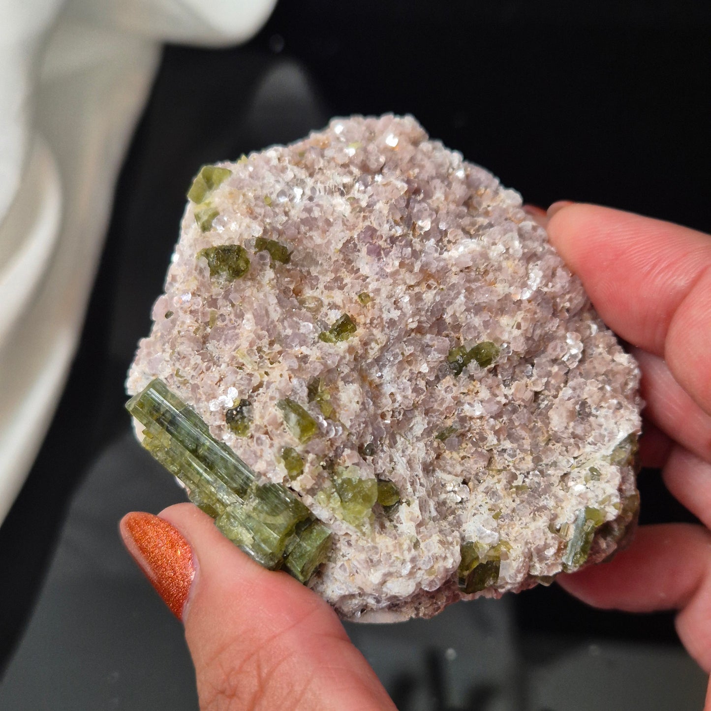 Tourmaline on matrix 2