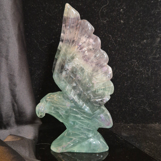 Rainbow fluorite eagle 2 (Harrie)