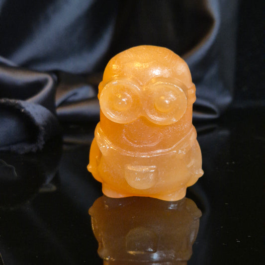 Orange calcite minion 2