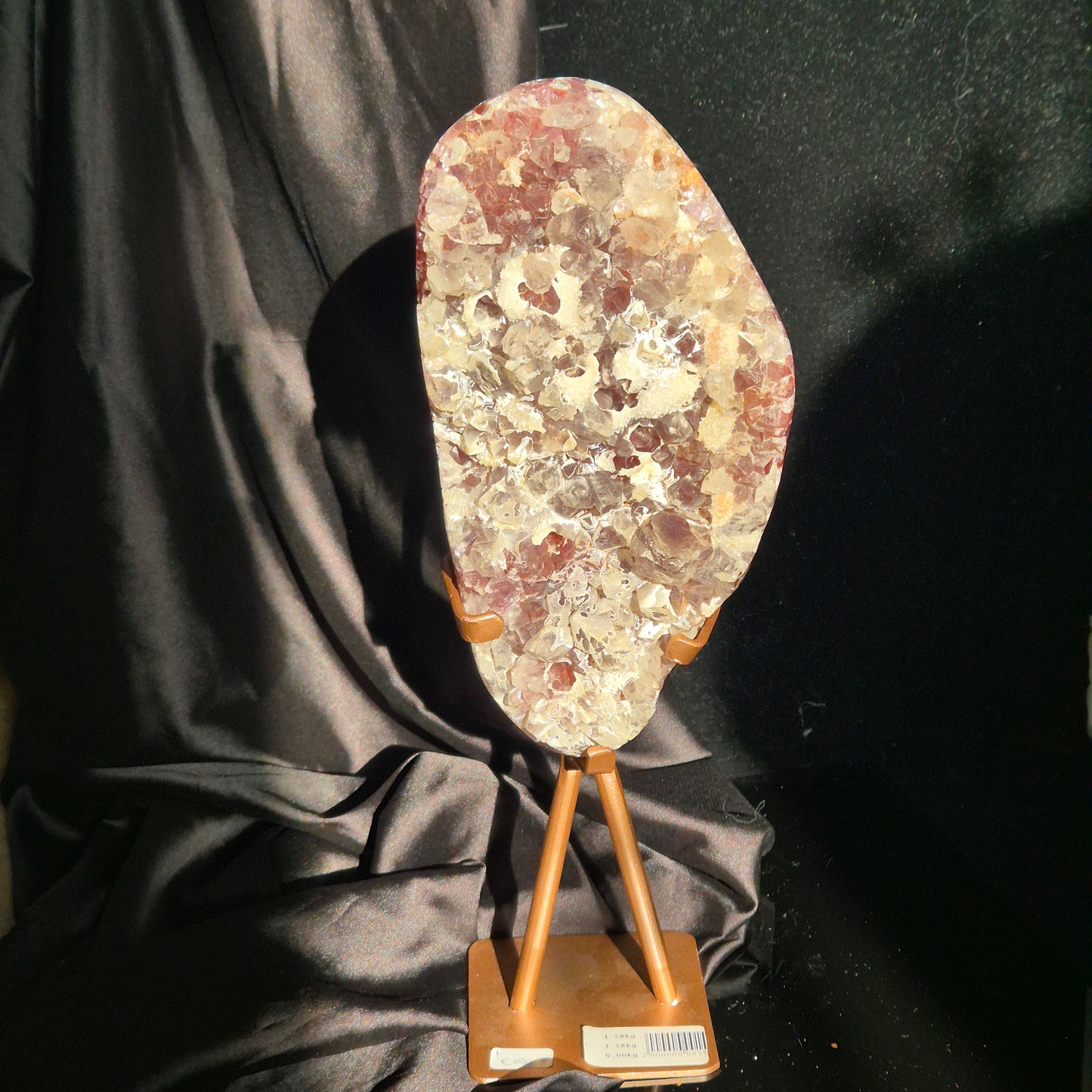 "Pink amethist" on stand