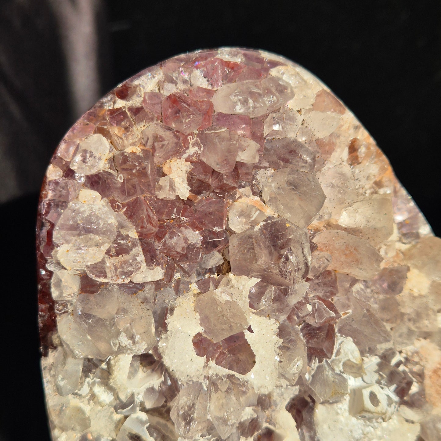 "Pink amethist" on stand