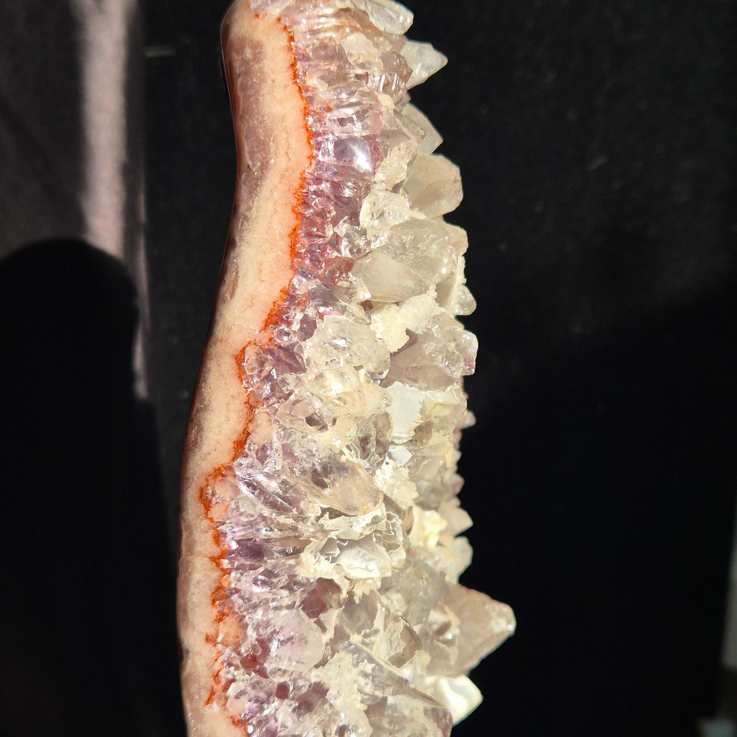 "Pink amethist" on stand