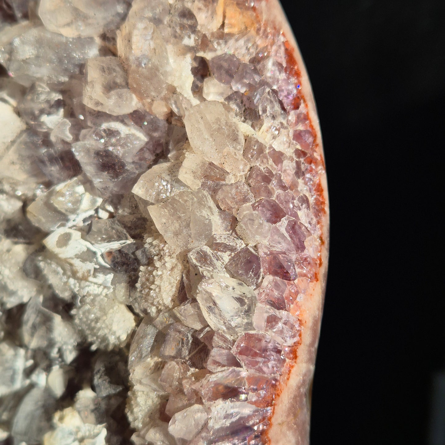 "Pink amethist" on stand