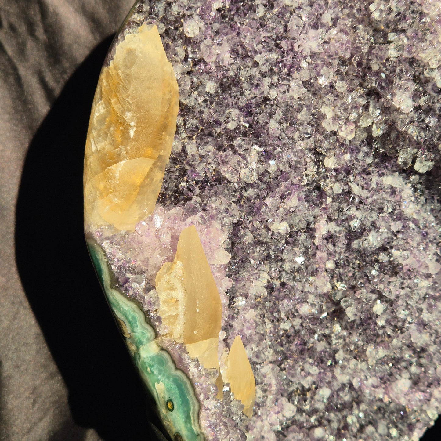 Amethist / calcite statement 6