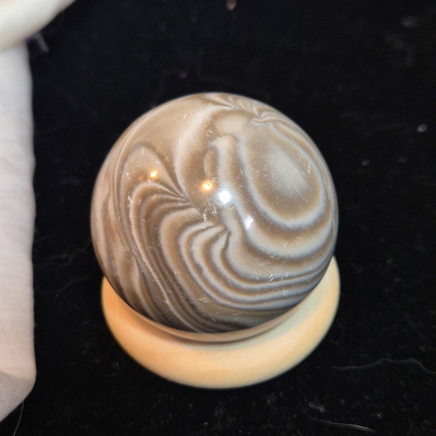 Polish flint sphere 2