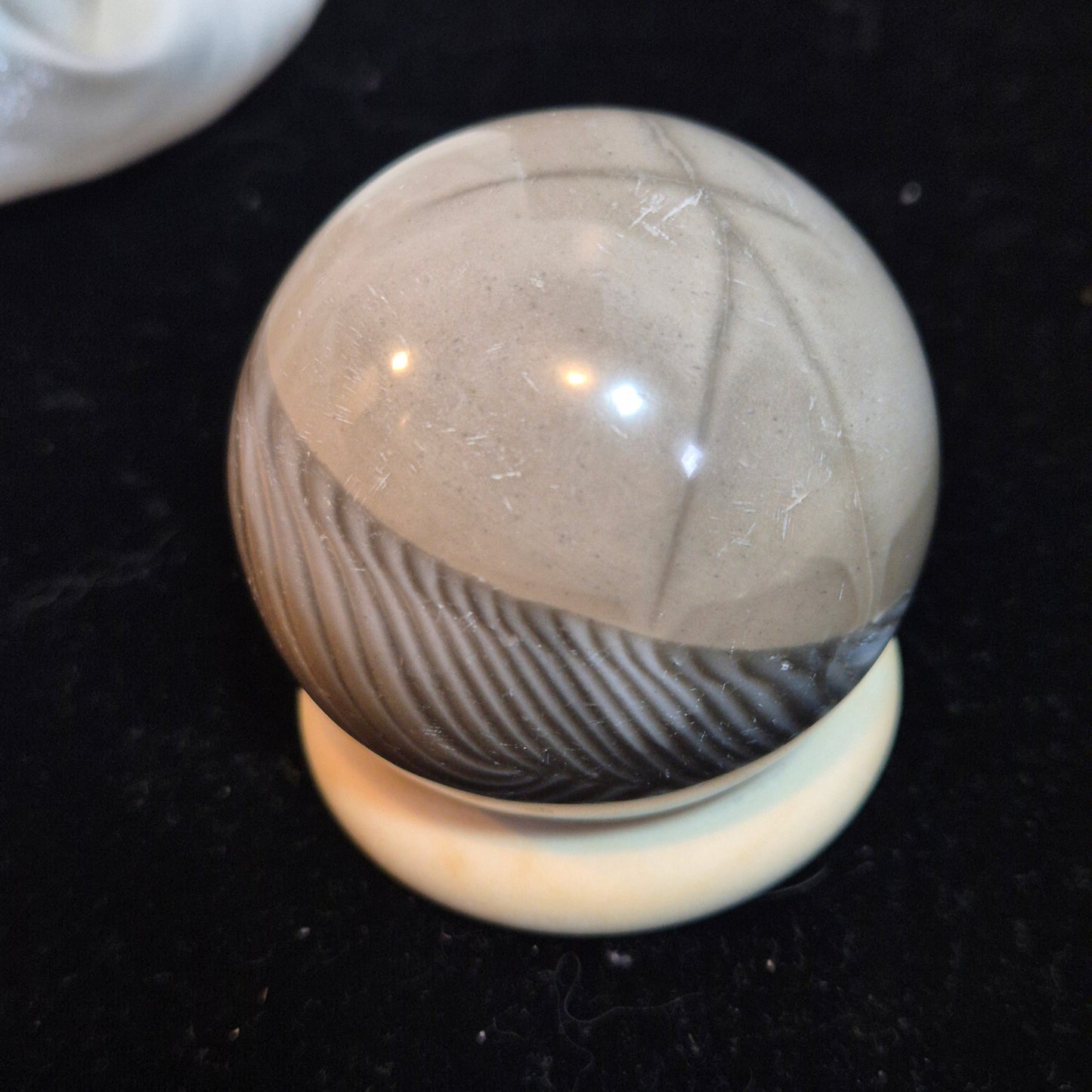 Polish flint sphere 5