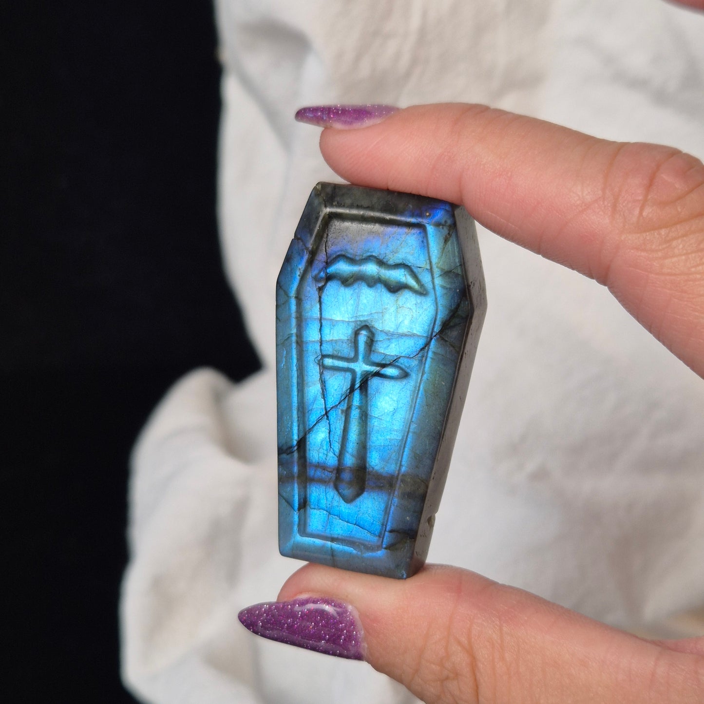 Labradorite coffin 3
