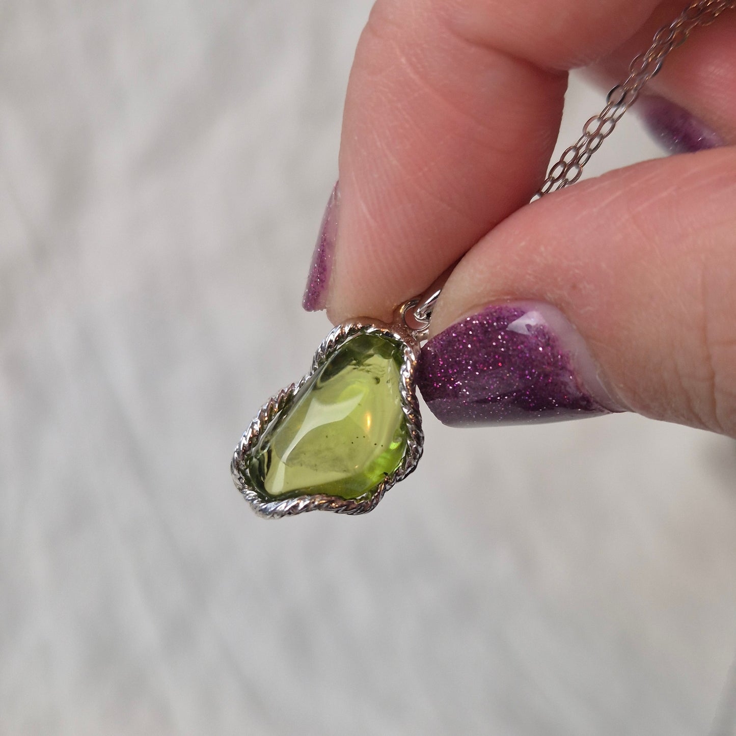 Peridot pendant 1
