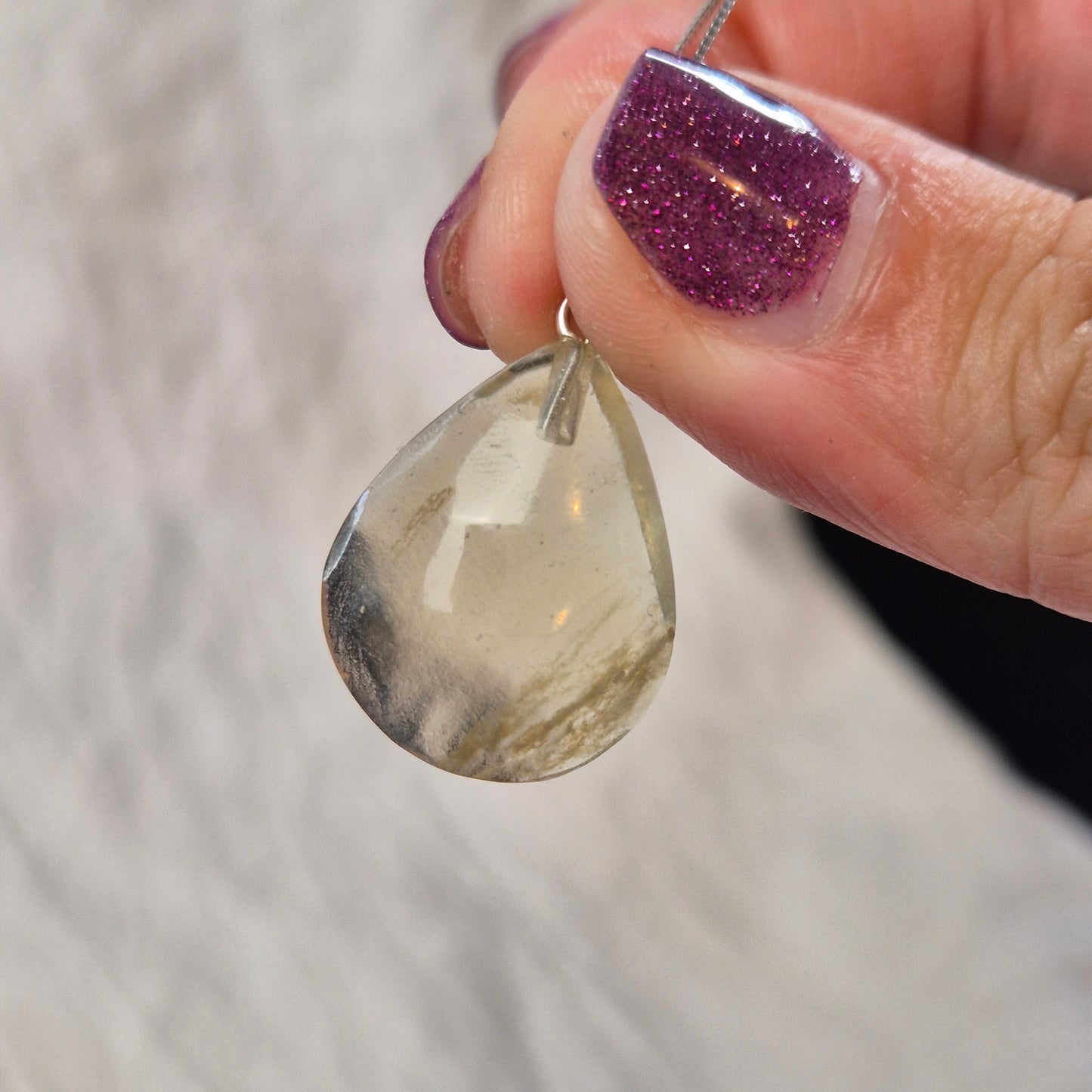 Libyan dessert glass pendant 1