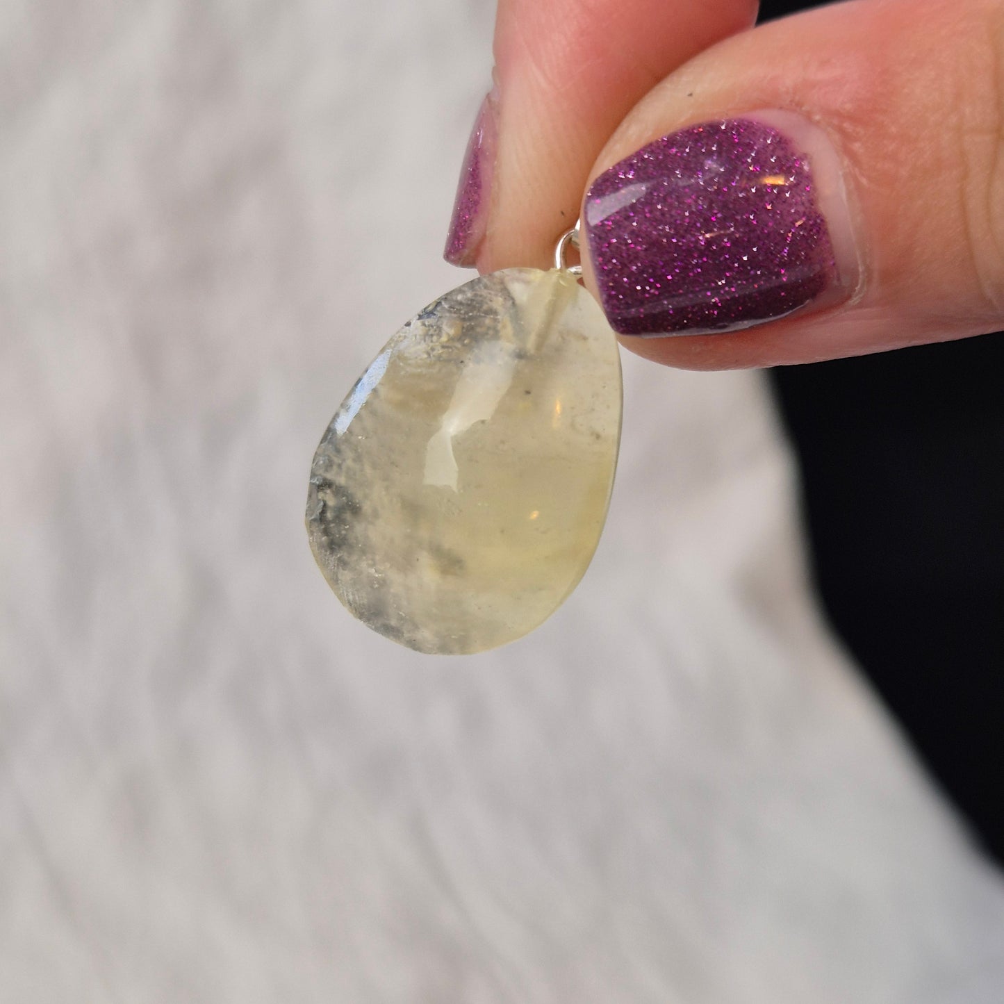 Libyan dessert glass pendant 2