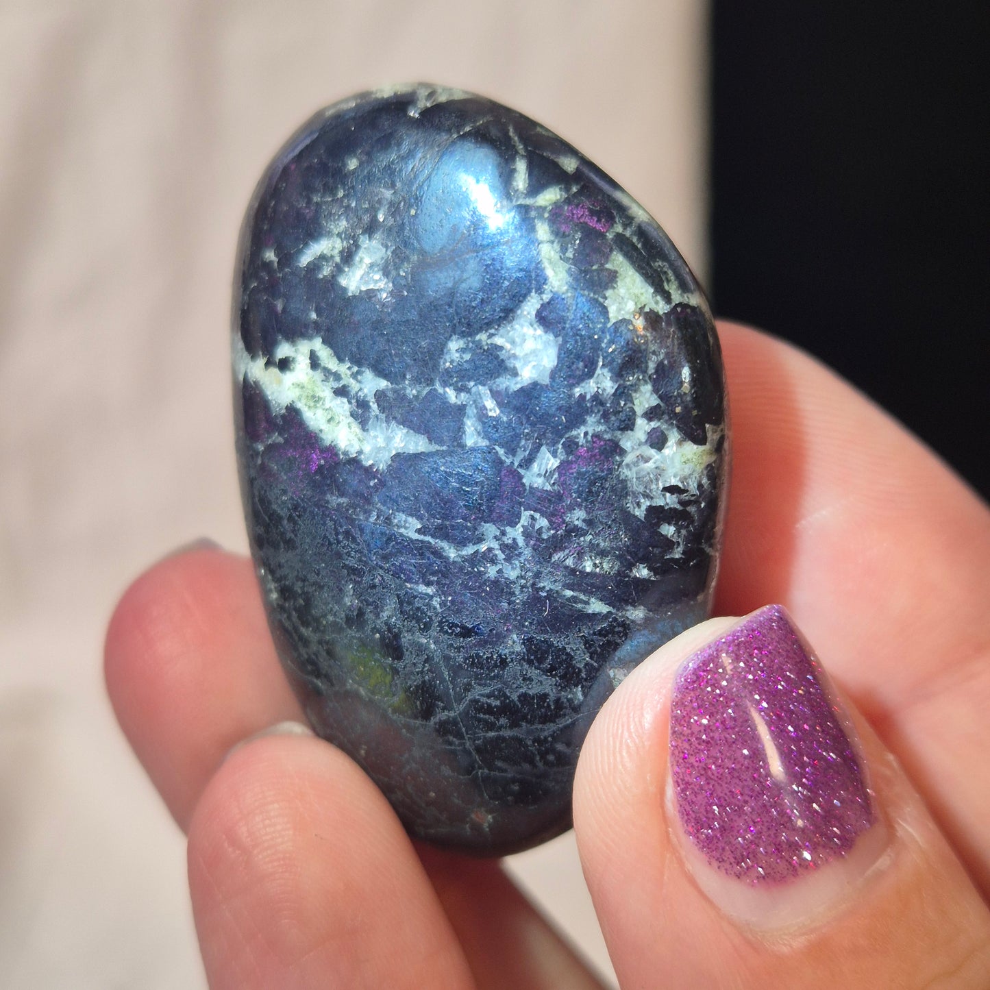 Covellite 2 (rare with pink)