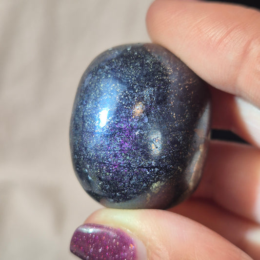 Covellite 4 (rare, with pink)