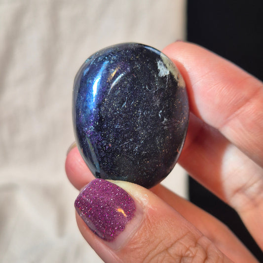 Covellite 5 (rare, with pink)