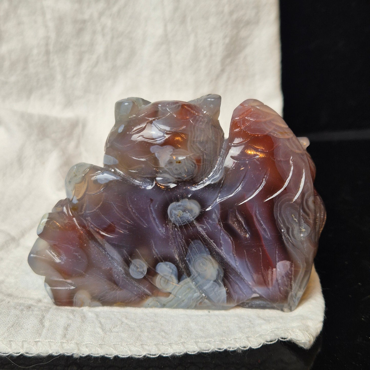 Swazi agate owls (rare)