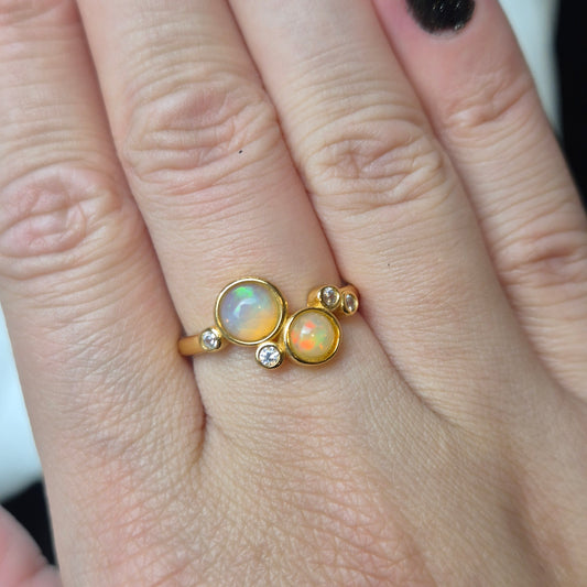 opal ring gold 1