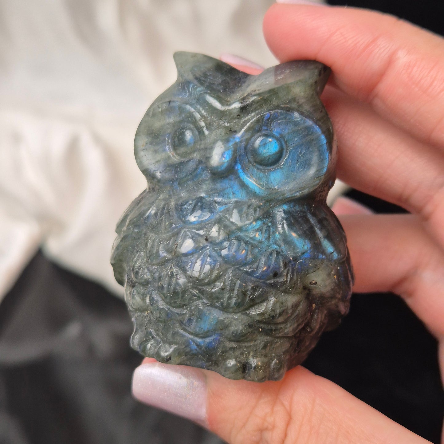Labradorite owl 4