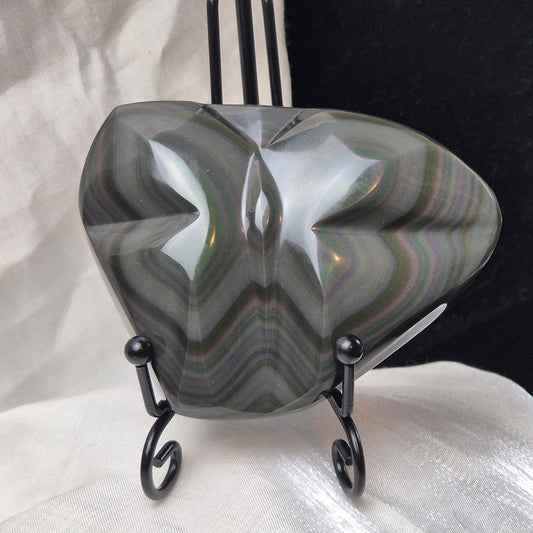 Rainbow obsidian butterfly 2